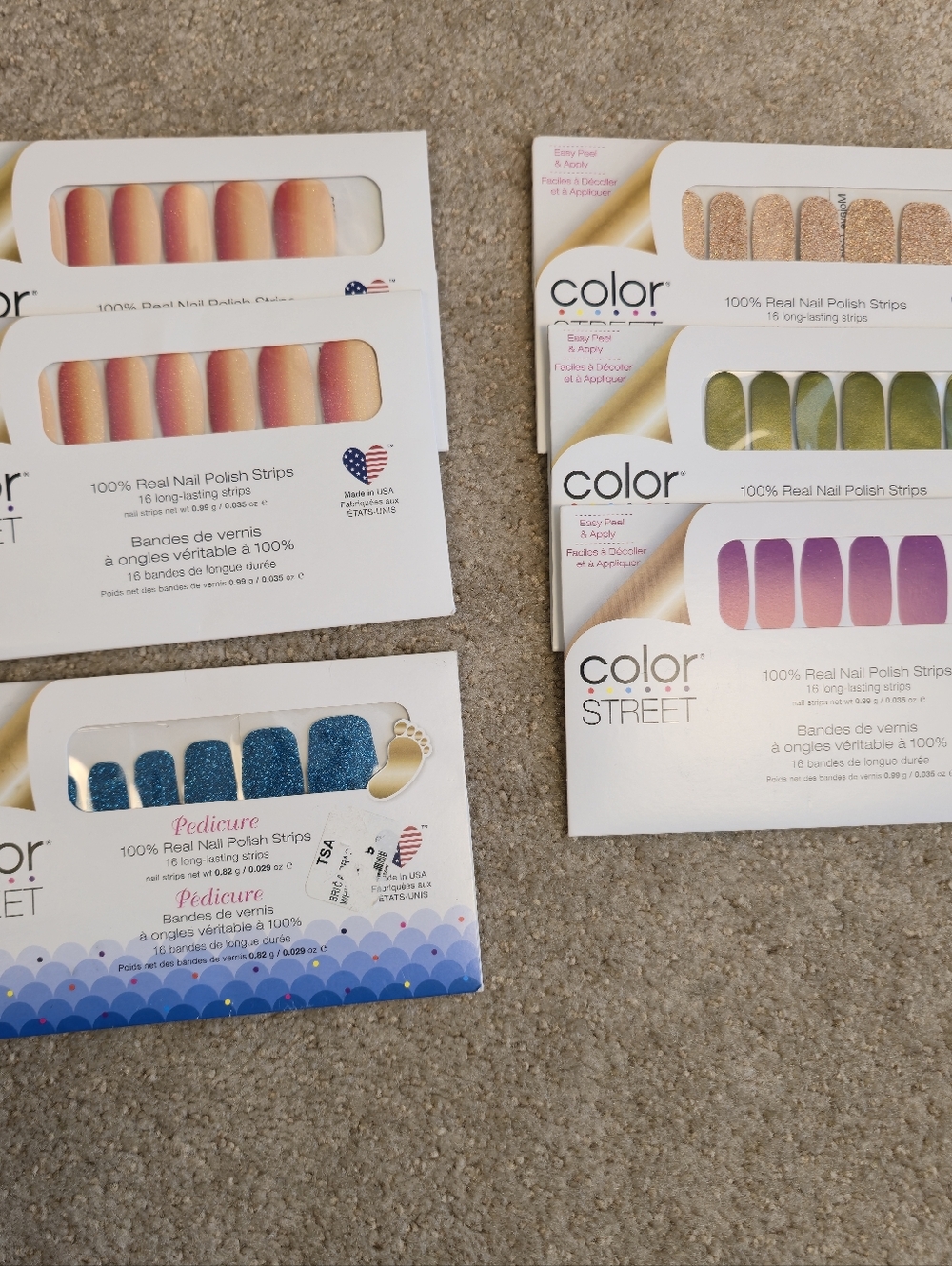 6 ColorStreet Colors NWT Color Street